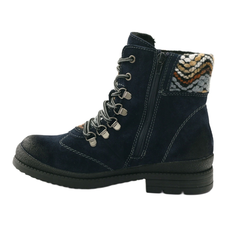 Leather insulated workers Filippo 393 navy blue 2 Leather insulated workers Filippo 393 navy blue 2