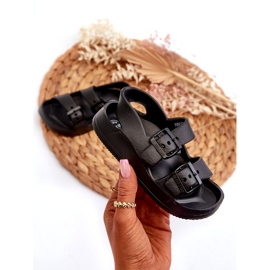 Children's Light Flip-Flops With Buckles Big Star NN374541 Black 2