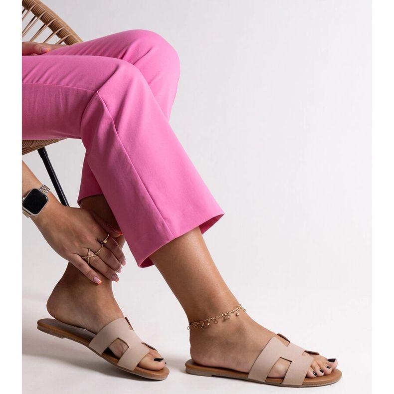 Beige classic Juma flip-flops 1