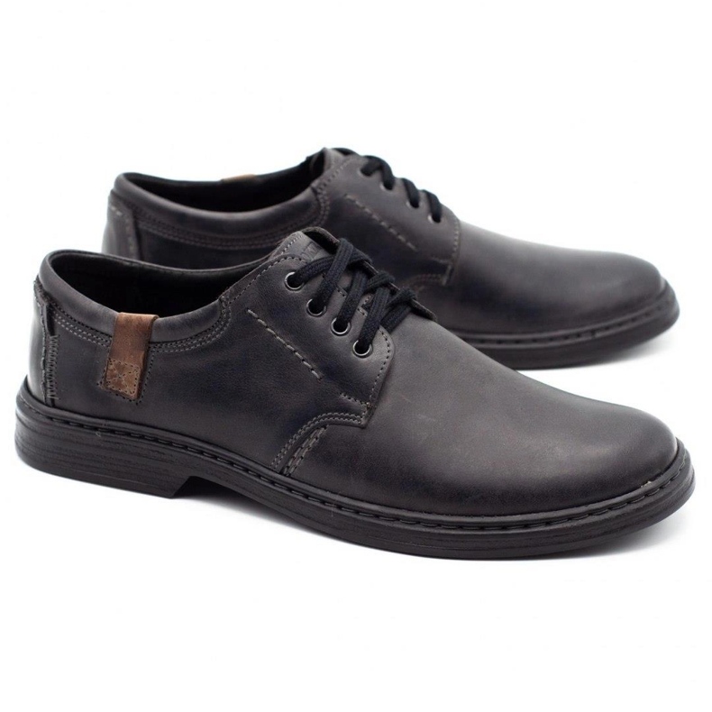 Joker Men's leather shoes 415 gray grey 2 Joker Men's leather shoes 415 gray grey 2
