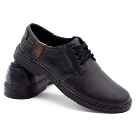 Joker Men's leather shoes 415 gray grey 3