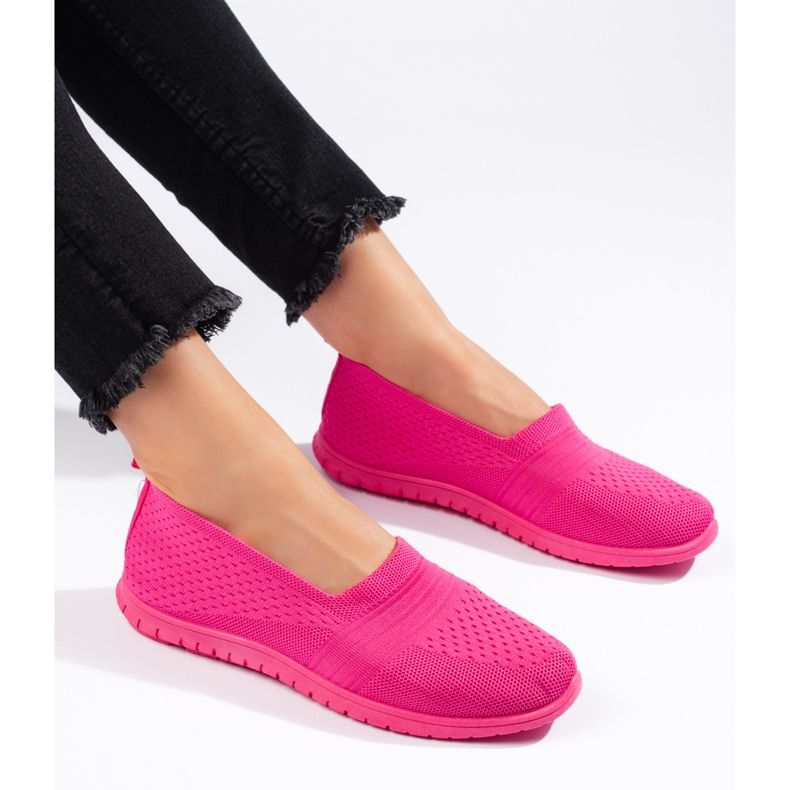 Pink slip-on sports shoes 1 Pink slip-on sports shoes 1