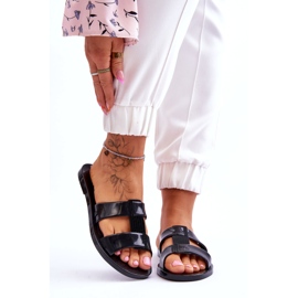 Women's vegan flip -flops zaxy jJ285263 black 1