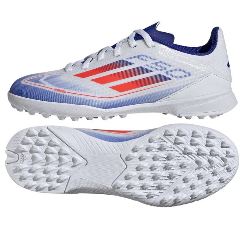 Adidas F50 League Tf IF1372 football shoes white 1 Adidas F50 League Tf IF1372 football shoes white 1