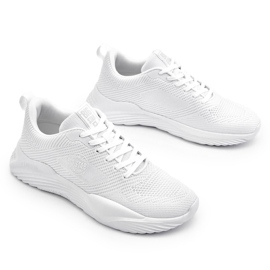 Men's sports sneakers Memory Foam Big Star LL174247 White 4