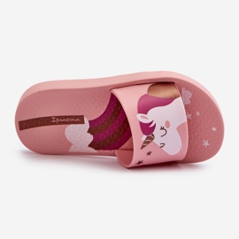 Girls' flip-flops with a unicorn 83474 Ipanema Urban V Slide Kids Pink 1