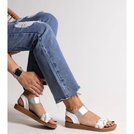 White Aldona sandals 1