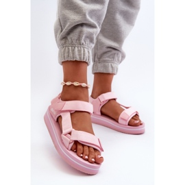 Women's Platform Sandals Big Star NN274A533 Pink 2 Women's Platform Sandals Big Star NN274A533 Pink 2
