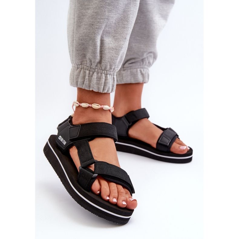 Women's Platform Sandals Big Star NN274A532 Black 2
