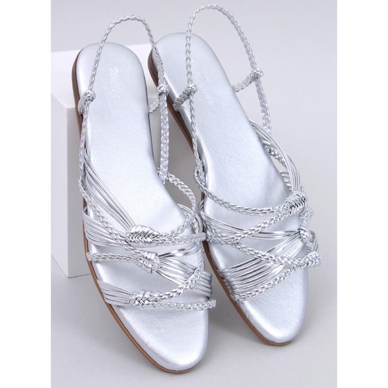 Limbe Silver boho style sandals 1