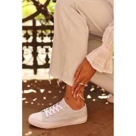 Women's Textile Classic Low Sneakers Mint Lennabella blue 2