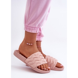 Women's Light Flip Flops for the Pool, Light Pink Beliordia 2