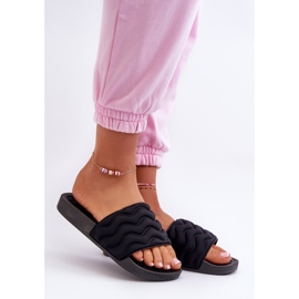 Beliordia Black Women's Light Pool Flip Flops 1