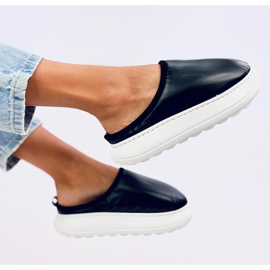 BM Insulated winter slippers Toby Black 2