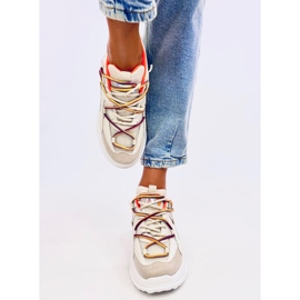 Farey Beige trainers 2