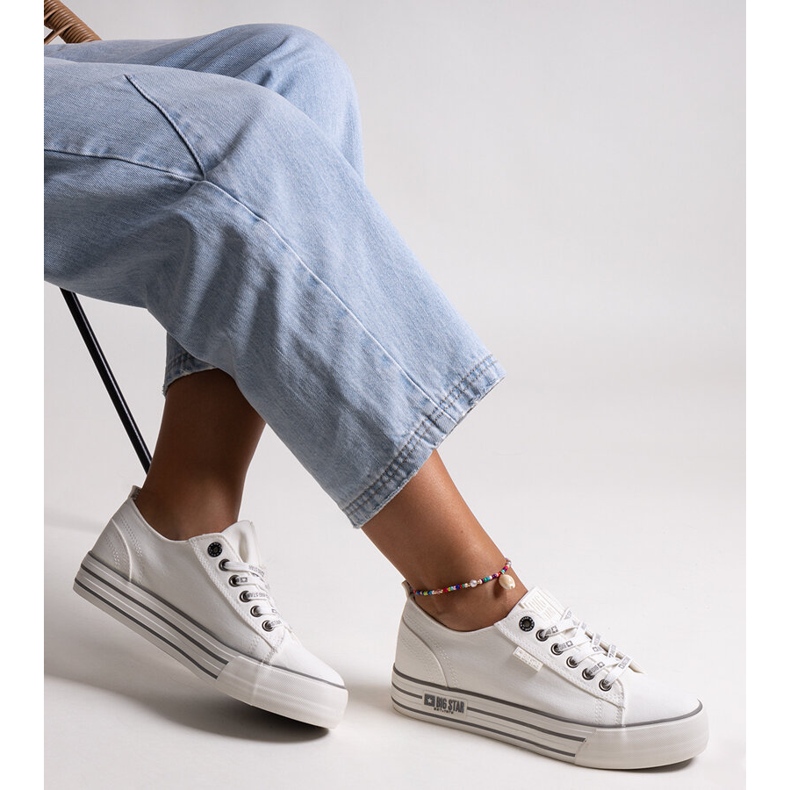 White sneakers Big Star KK274012 1