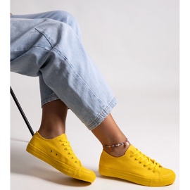 Yellow classic Nudar sneakers 1