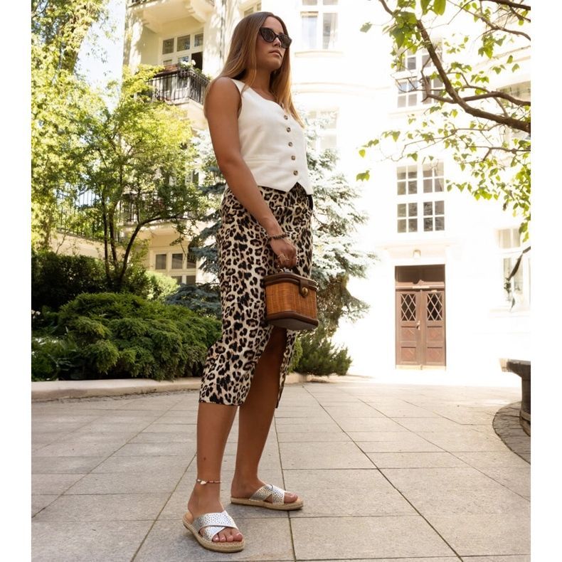 Silver openwork slippers from Awet 1