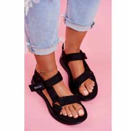 Women's Sandals Big Star Black FF274A600 black 2 Women's Sandals Big Star Black FF274A600 black 2