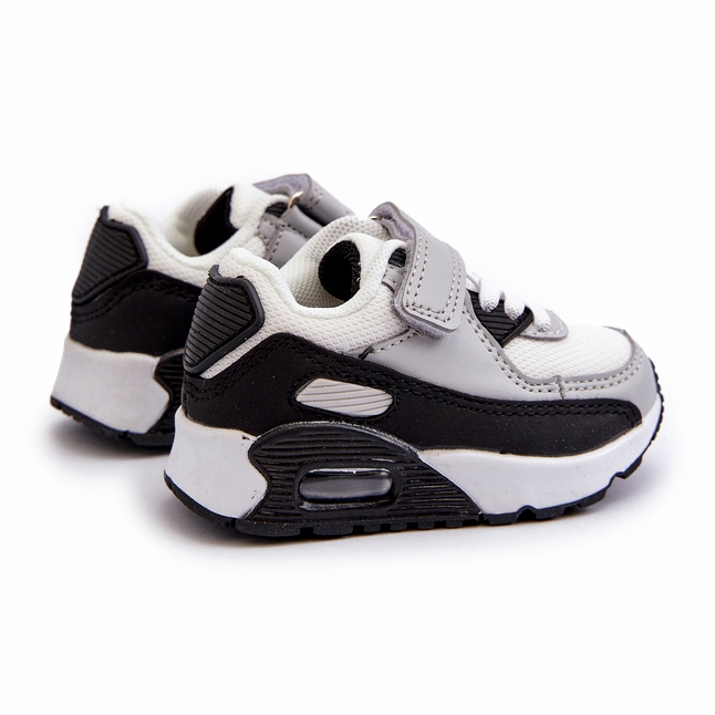 Sneakers Sports Sports Velcro grey 2