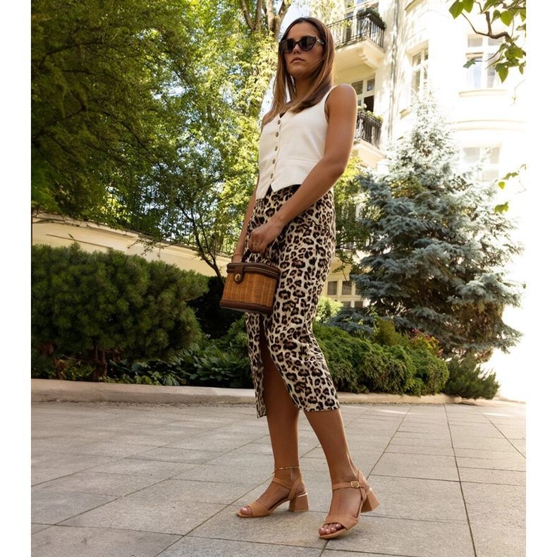 Brown high-heeled sandals Madea 2 Brown high-heeled sandals Madea 2