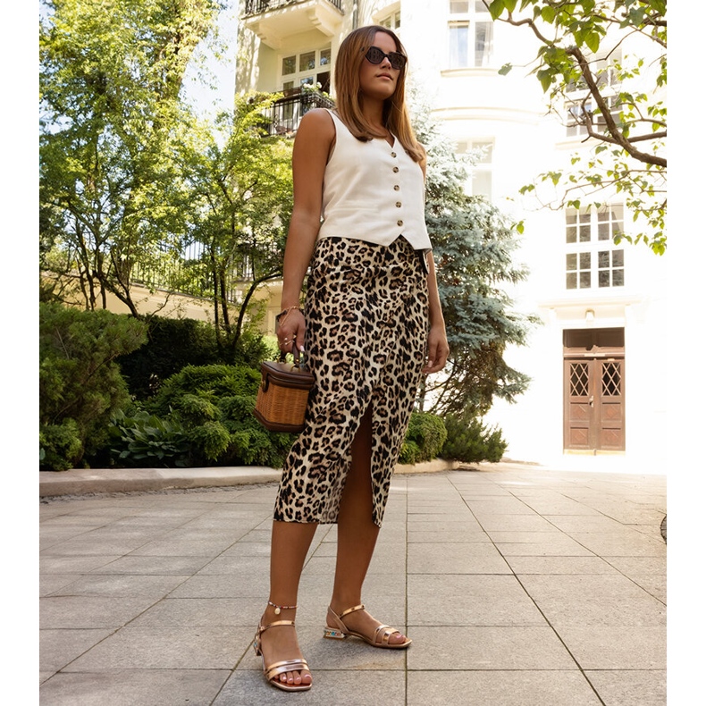 Pink Rababa low-heeled sandals 1