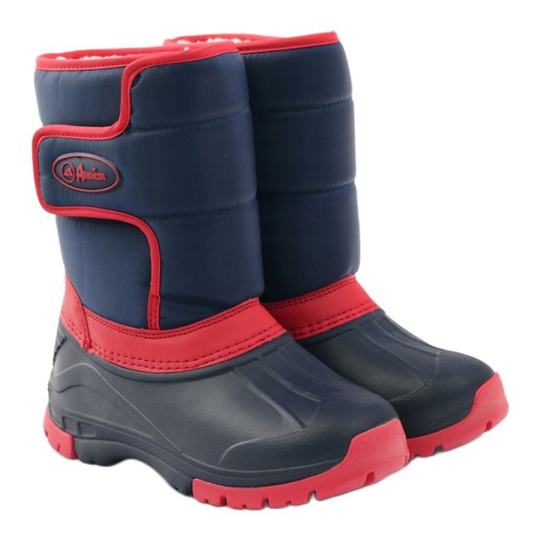 American Club American super light winter boots red navy blue 4 American Club American super light winter boots red navy blue 4