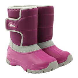 American Club Winter boots super light American boots pink grey 4