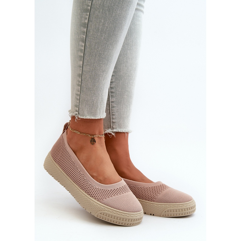 Women's Slip-on Platform Sneakers Pink Pimadea 1