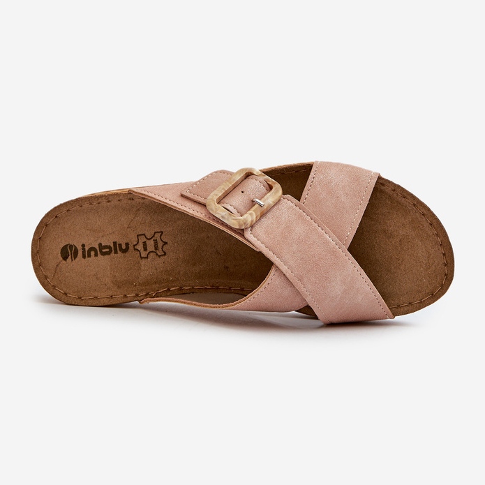 Comfortable Women's Flip-Flops With Buckle Inblu VO000012 Light pink 1 Comfortable Women's Flip-Flops With Buckle Inblu VO000012 Light pink 1