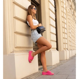 Pink massive Wegahta flip-flops 2