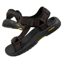Skechers M 204351/BRN sandals black 1 Skechers M 204351/BRN sandals black 1