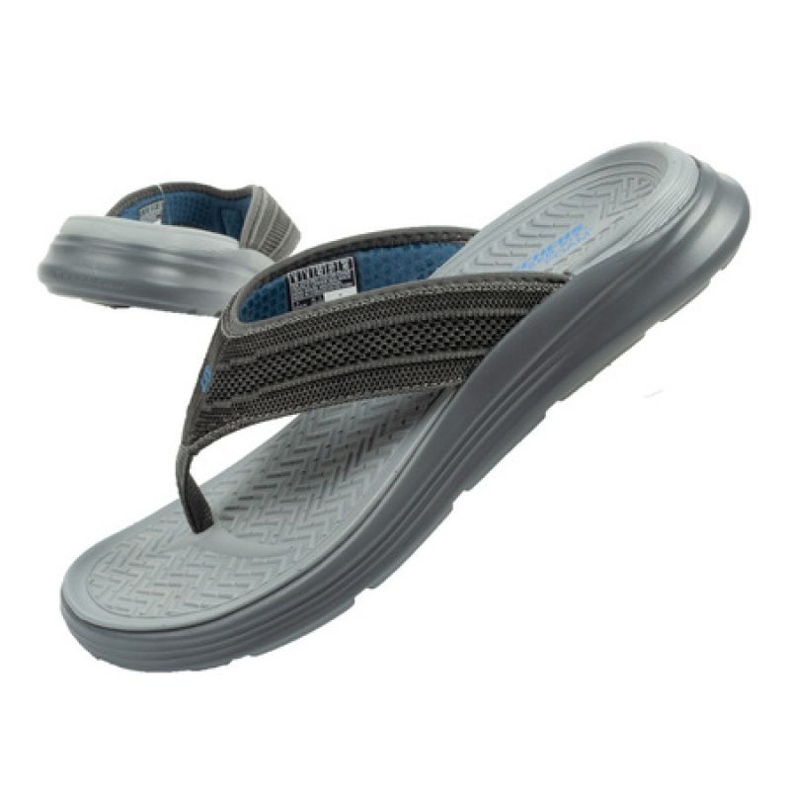 Skechers Sargo M 204383 Char flip-flops grey 1