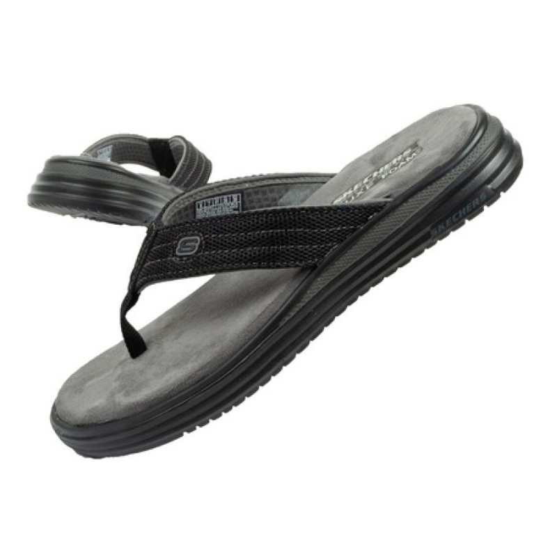 Skechers Proven M flip-flops 204577 Blk black 1
