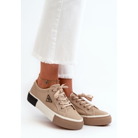 Women's Low Sneakers Brown Enalae 2 Women's Low Sneakers Brown Enalae 2