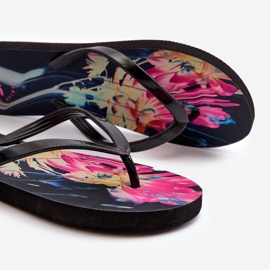 Women's Patterned Flip-Flops Flip-Flops 4FRMM00FFLIF138-90S Multicolor multicolored 2