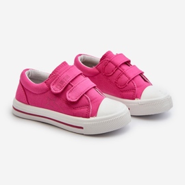 Children's Velcro Sneakers Big Star NN374113 Fuchsia pink 1