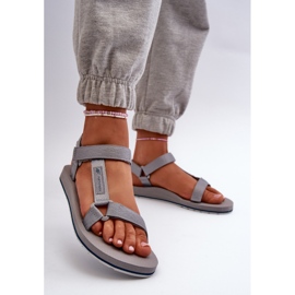 Women's Sports Sandals 4FRSS24FSANF054-20S Gray grey 2 Women's Sports Sandals 4FRSS24FSANF054-20S Gray grey 2