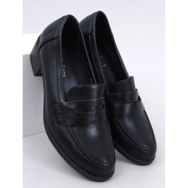 Sylvai Black wide heel pumps 1