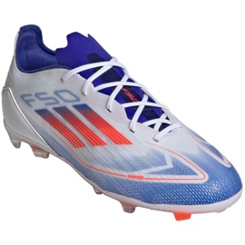 Adidas F50 Pro Fg Jr IF1361 football shoes white - KeeShoes