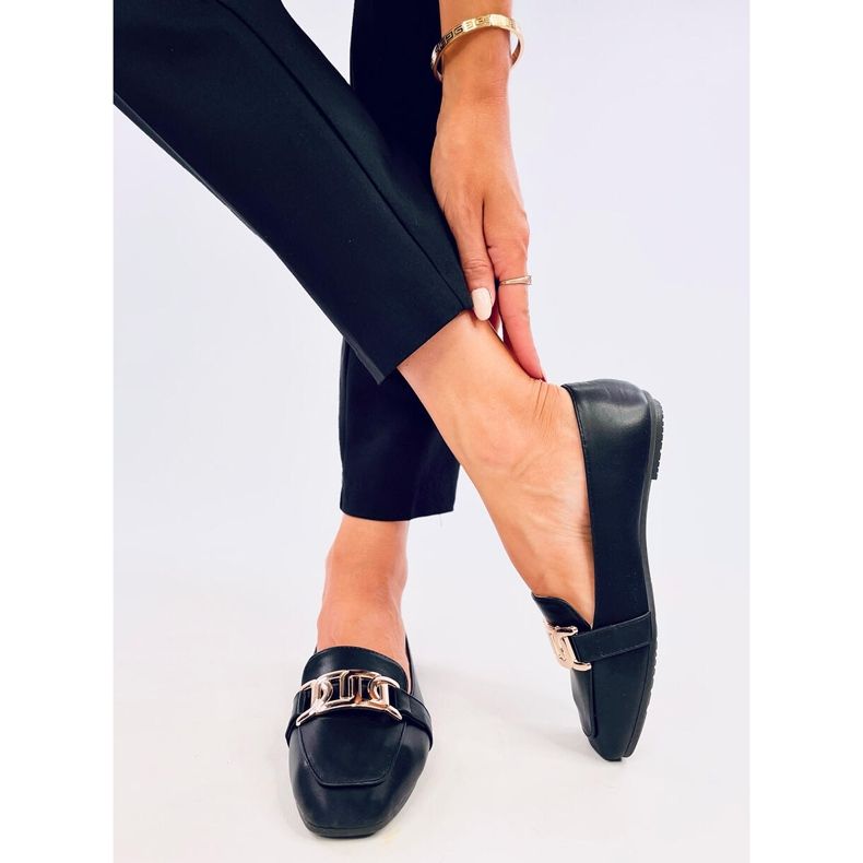 Lidia Black women's loafers 2