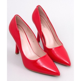 Anika Red lacquered women's high heels 1