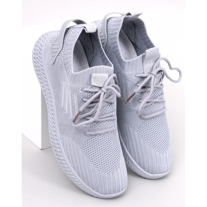 Sigart Gris sock sports shoes grey 1