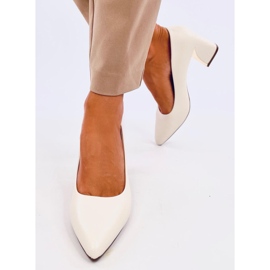 Kerrigan Beige high heel pumps 1