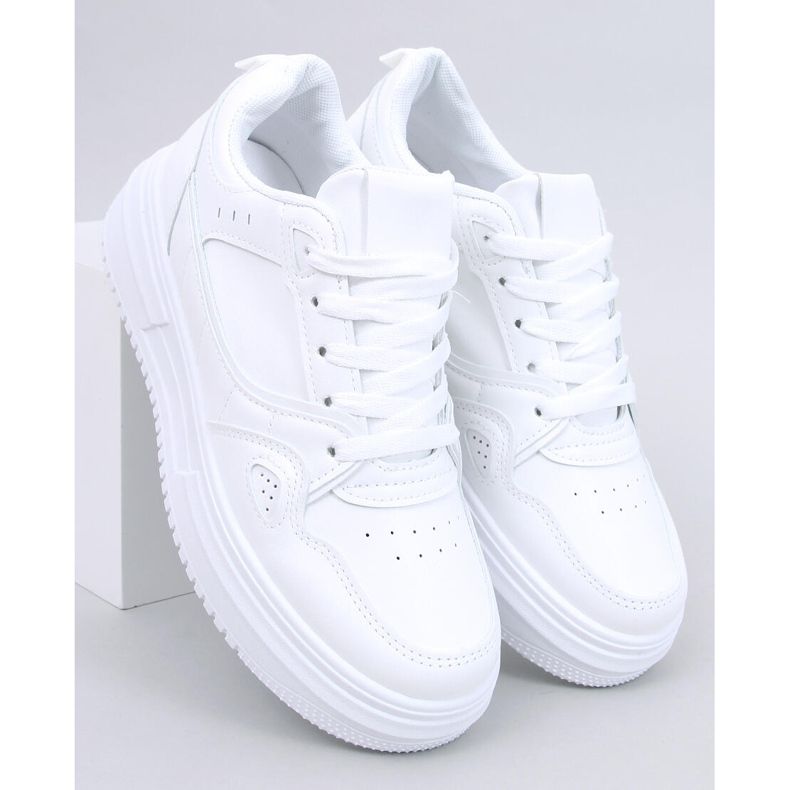 Tixis All White Women's Sneakers 1