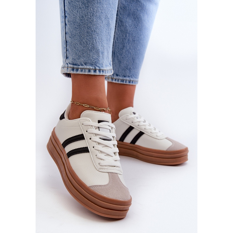 Women's Sneakers On The Platform White Egelia 2