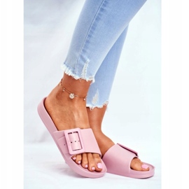 Women's Slippers Big Star with a Buckle Pink FF274A387 1