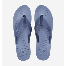 Men's Flip-Flops 4FRMM00FFLIM139-30S Navy Blue 1 Men's Flip-Flops 4FRMM00FFLIM139-30S Navy Blue 1