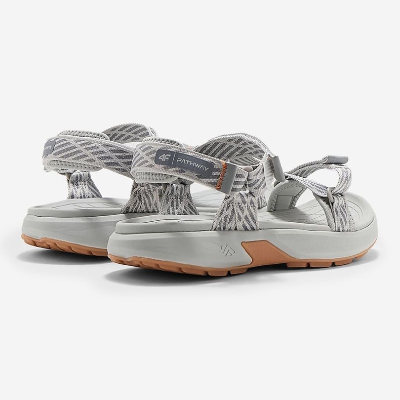 Women's Sports Sandals 4FRSS24FSANF049-26S Light Gray grey 1 Women's Sports Sandals 4FRSS24FSANF049-26S Light Gray grey 1