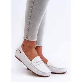 Women's Moccasins Made of Eco Leather White Rerceria 1